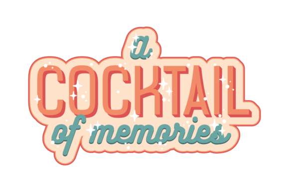 A Cocktail of Memories SVG: A Graphic Design Asset for Crafts