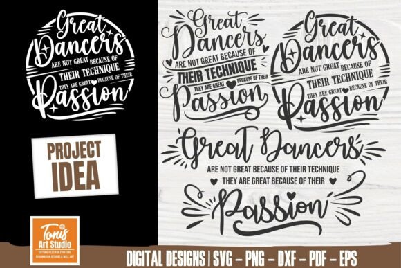 Great Dancers Svg Dance Svg Cut File for Graphics and Crafts