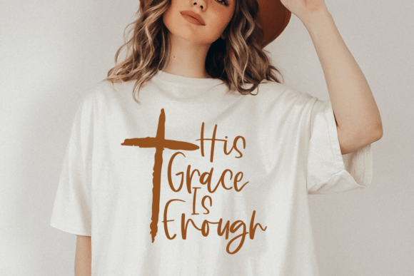 His Grace Is Enough SVG Graphics for Crafts
