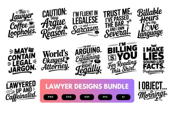 Lawyer SVG Bundle Review for Real Embroidery Projects